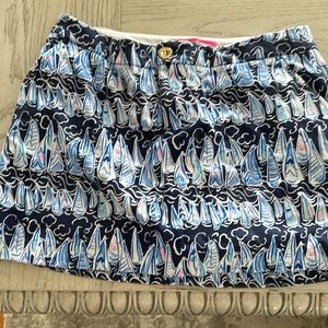 Lilly Pulitzer golf skirt.